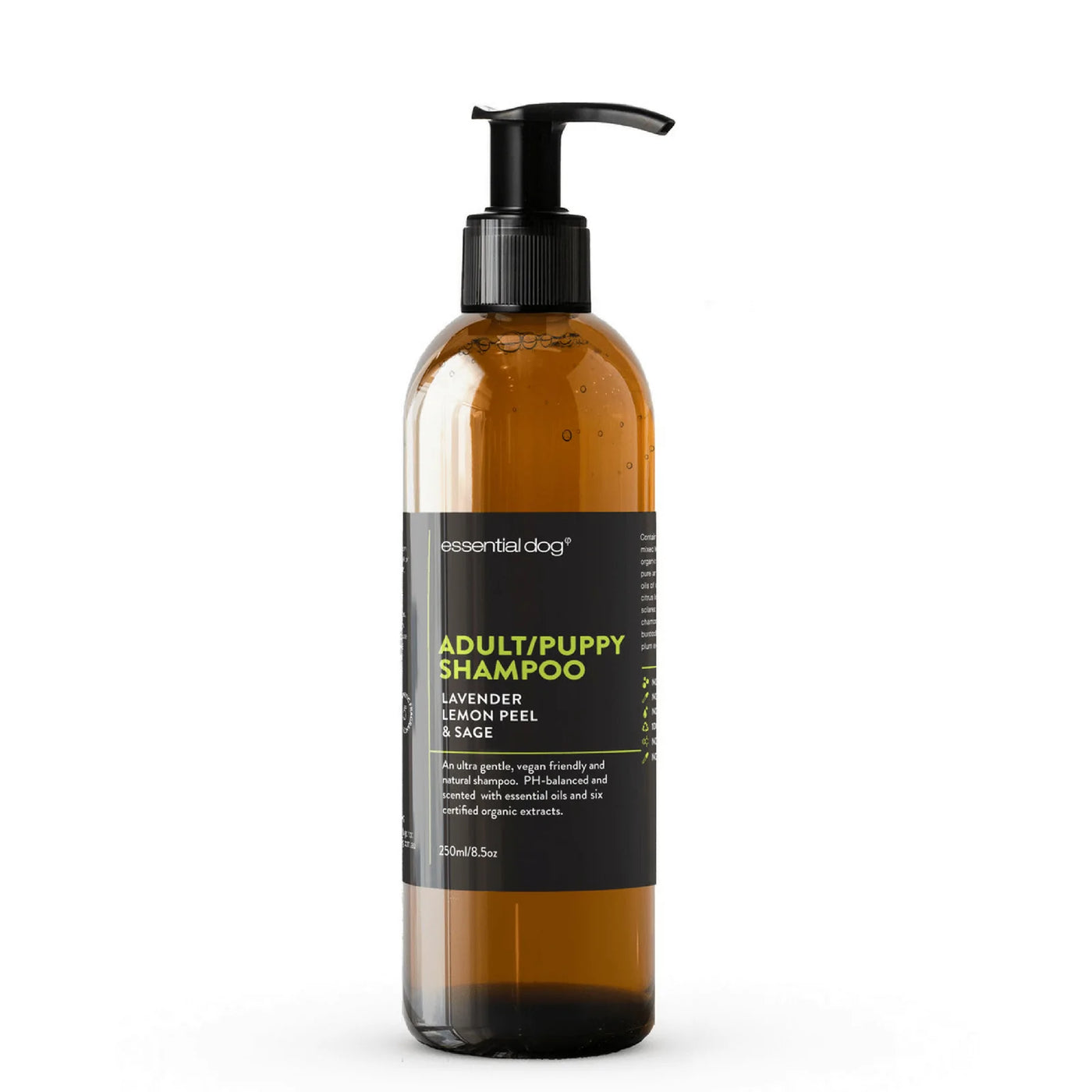 Essential Dog Organic Shampoo (Lavendar, Lemon & Sage)